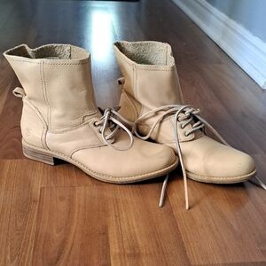 Timberland Earthkeepers Tan Leather Ankle Boots